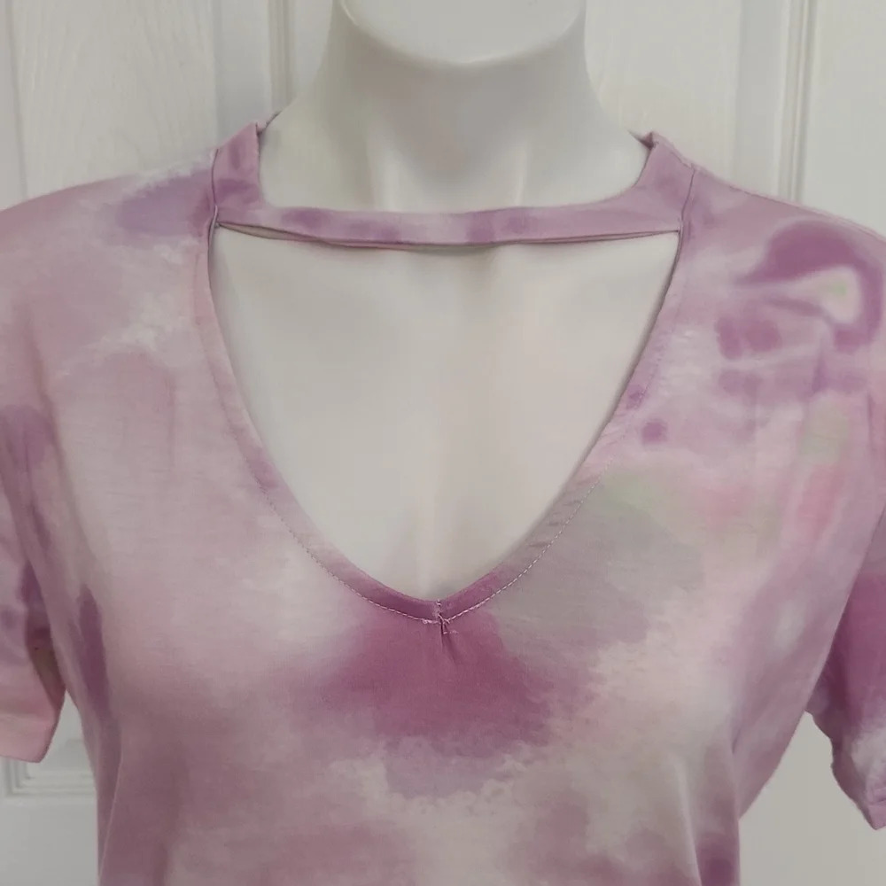 Multi Colored Tie Dye Shirt - Picture 3 of 11